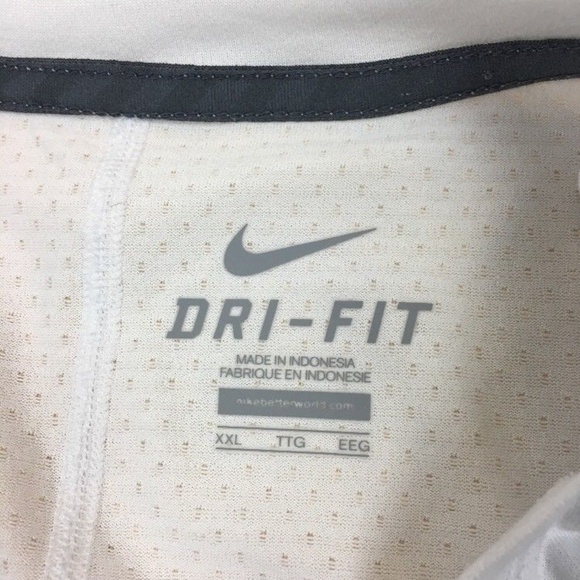 Nike Dri-Fit 2XL Short Sleeves Running Fitness Top - Picture 5 of 8
